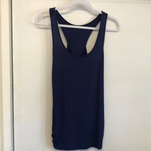 Sleeveless tank top Charlotte Russe navy Junior large